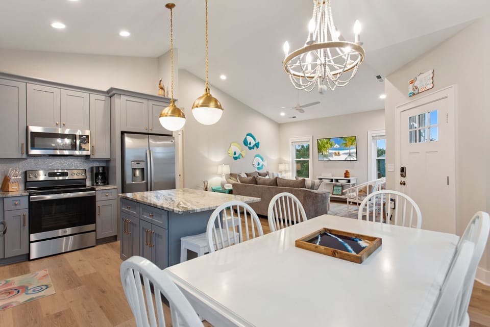 Kitchen and Dining Area