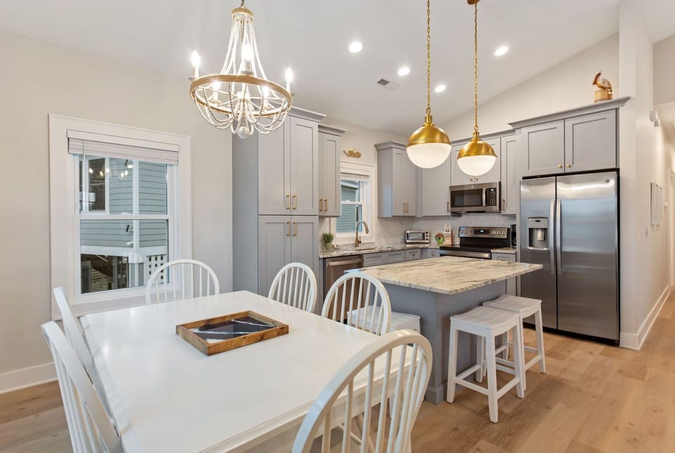 Kitchen and Dining Area