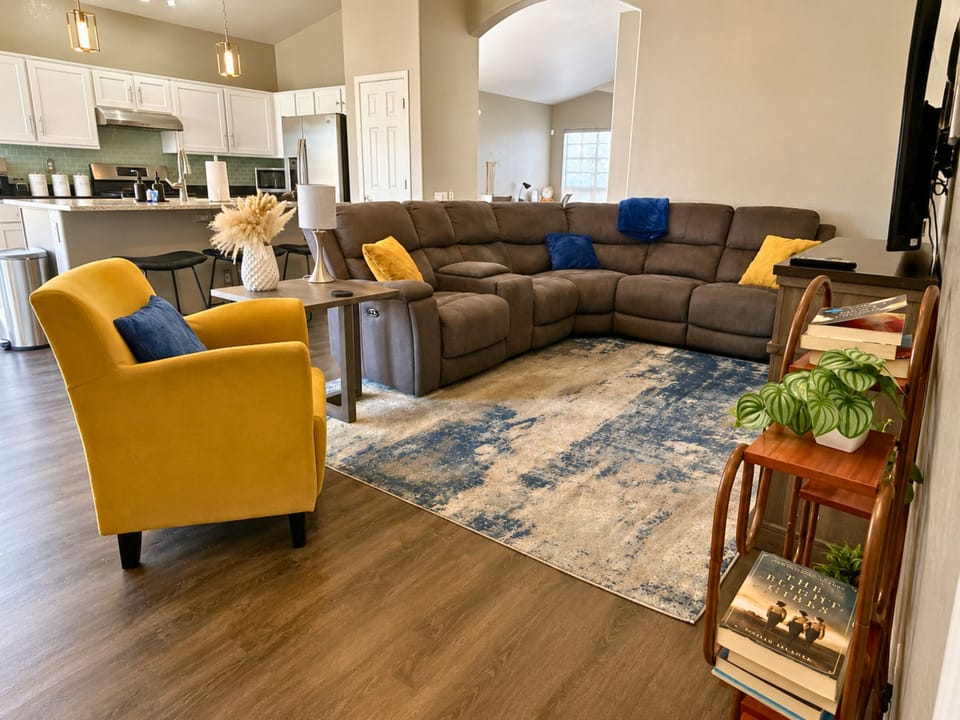 Open concept makes it easy to create some great family memories.