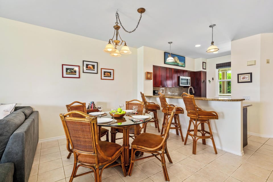 Open concept living.