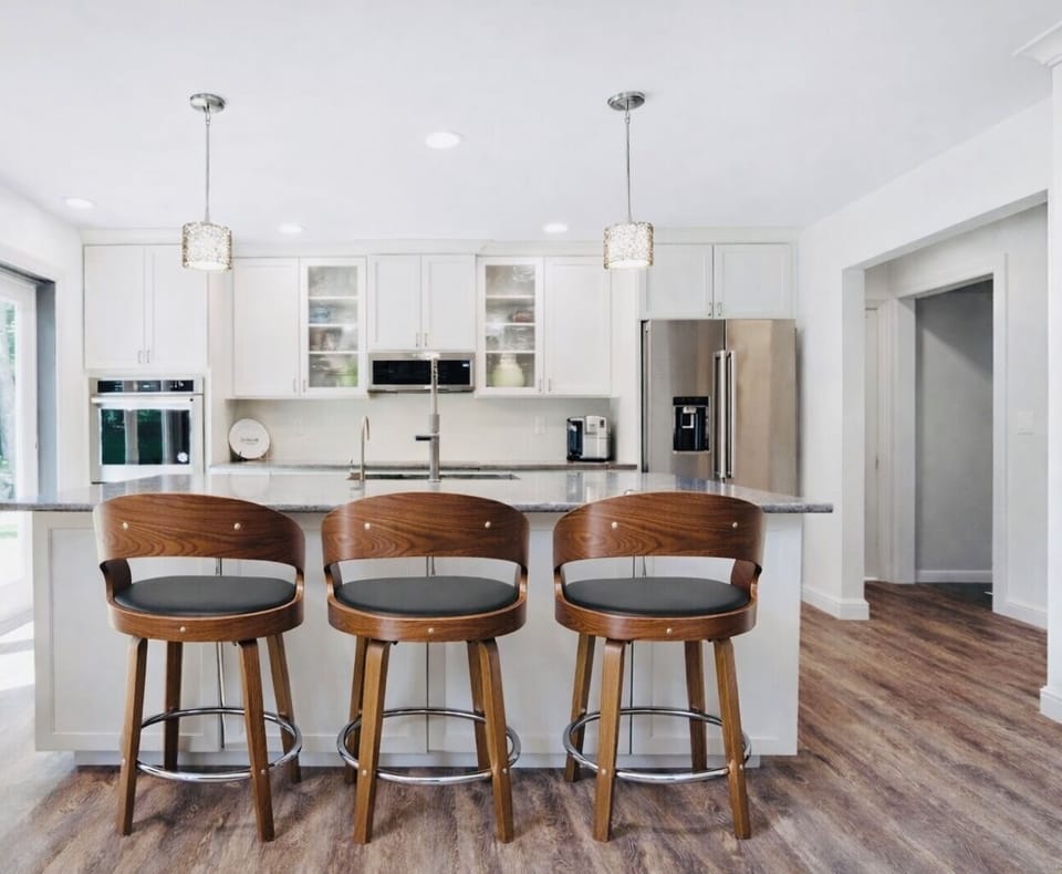 Fully stocked kitchen