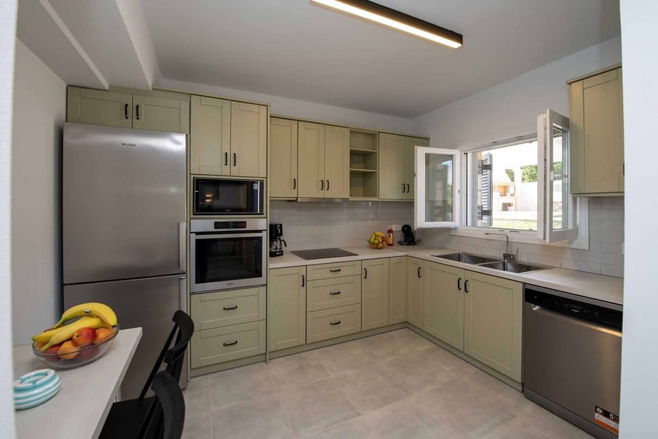 Villa Martha Perithia Corfu- Kitchen