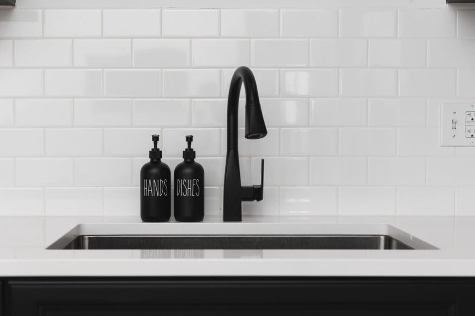 Our kitchen is well-equipped for you to cook a great meal - high-end appliances, cookware, & spices.