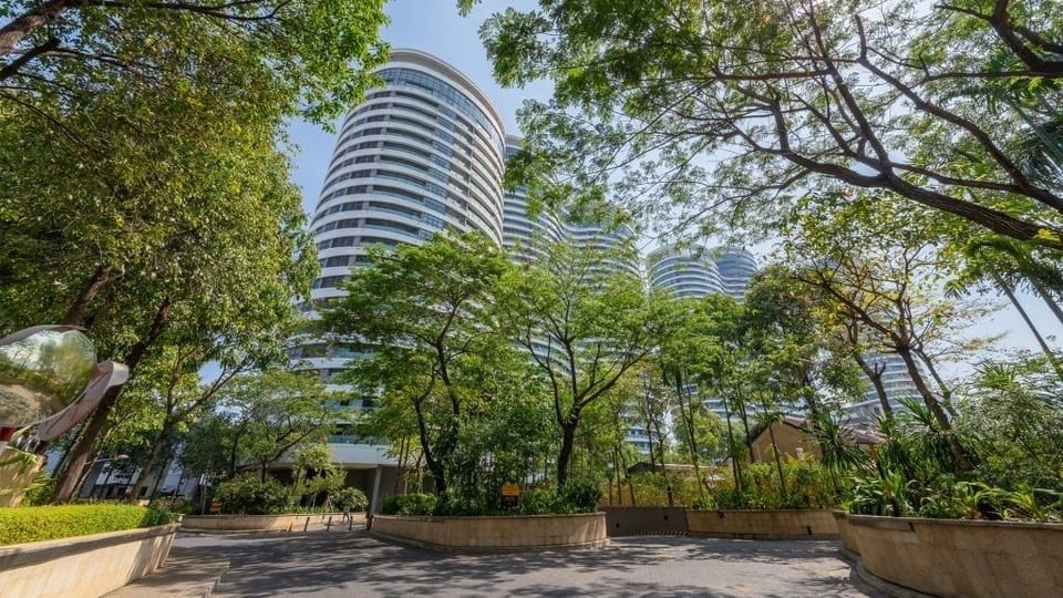 The green in every corner at City Garden.. You’ll feel very comfortable & relax 