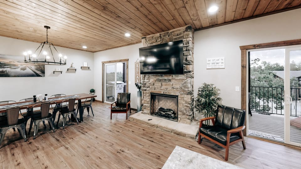Living Room and Dining Room
