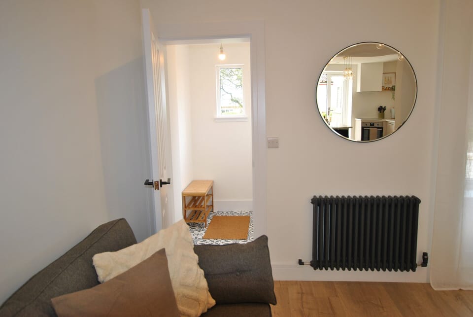 The lounge is a relaxing cosy space