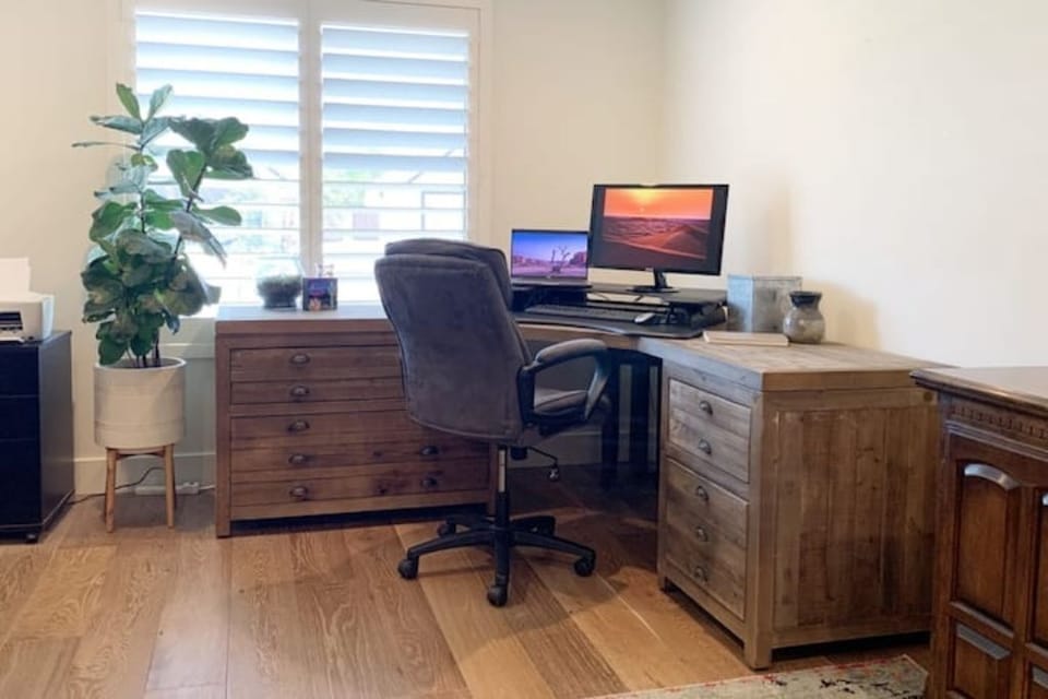 Office/Bedroom - work from home in this spacious office with queen sofabed.