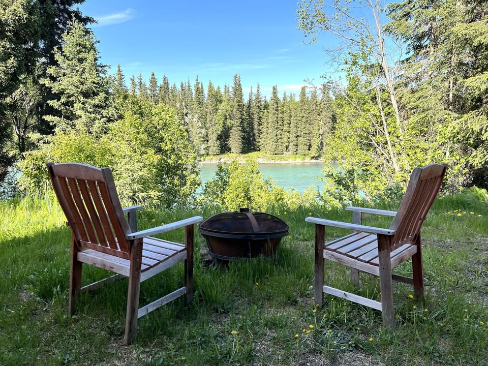 Firepit Overlooking the RIver