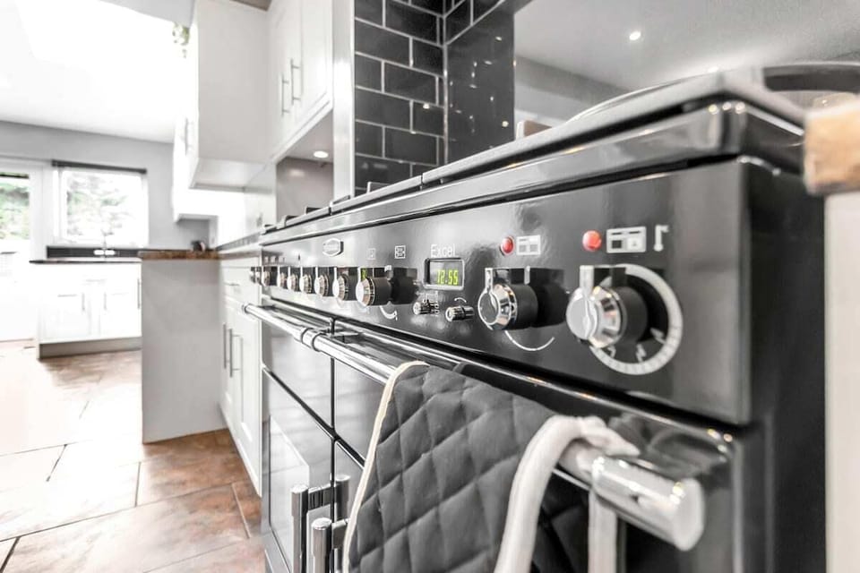 Kitchen is equipped with top-of-the-line stove which you can use to prepare your favorite  meals during your stay.