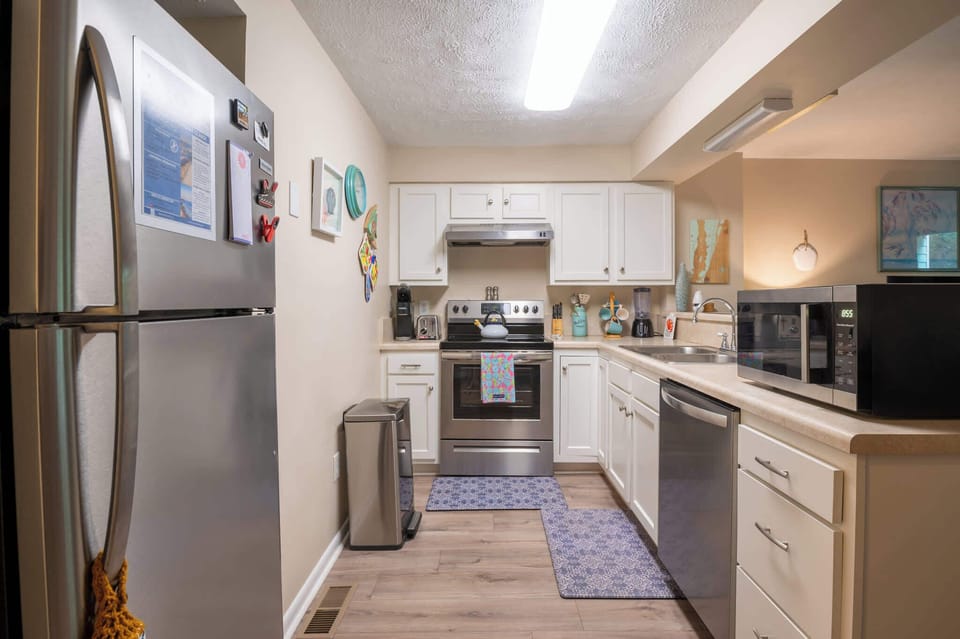 Kitchen with Stainless Steel Appliances