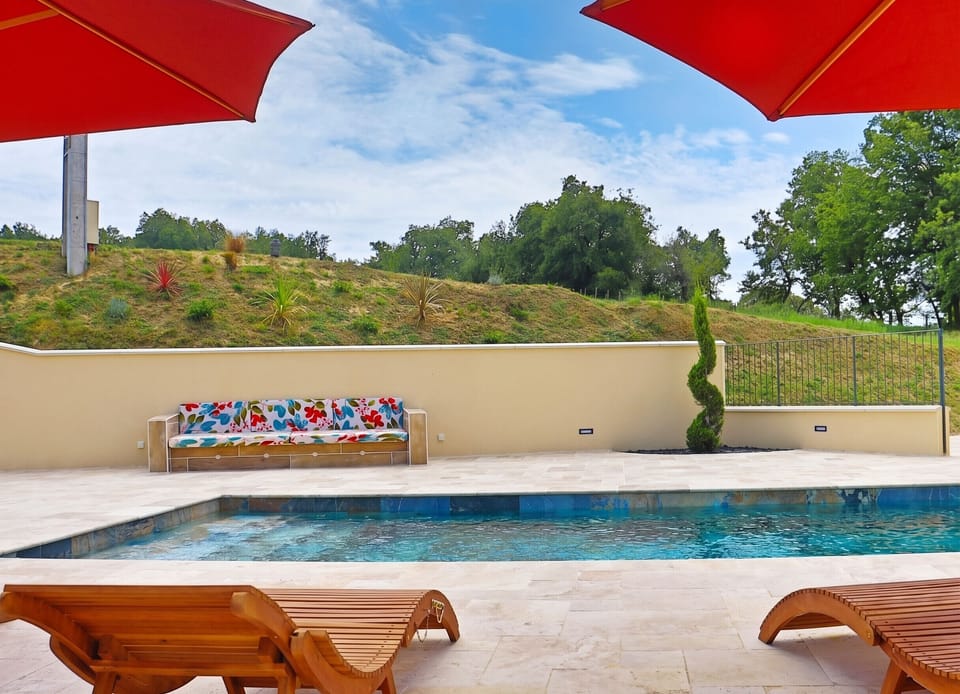 Swimming pool view