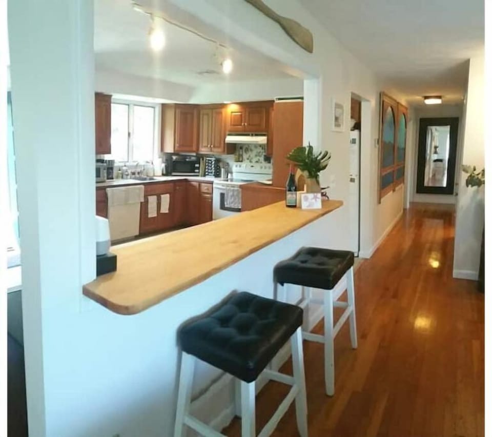 Bar and hallway