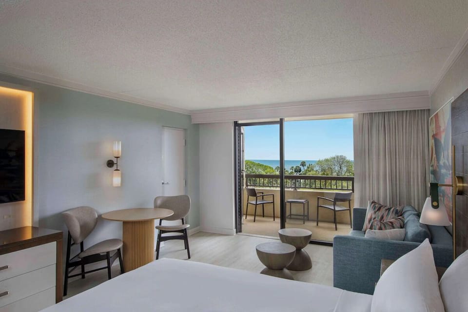 Wake to sunshine and ocean views from your plush bed