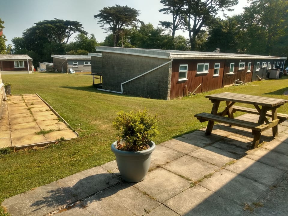 Own patio and outdoor seating area