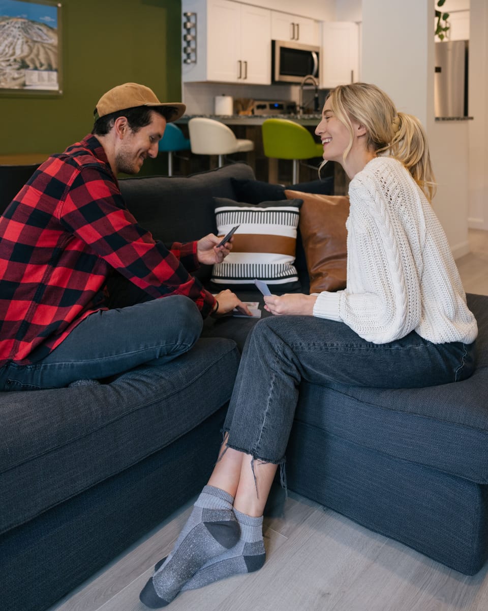 Make yourself at home with a fun game night.