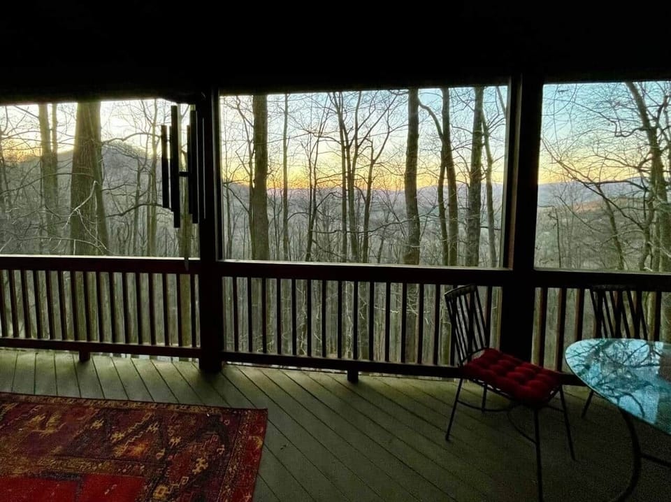 Enjoy the beautiful view right outside the master bedroom!