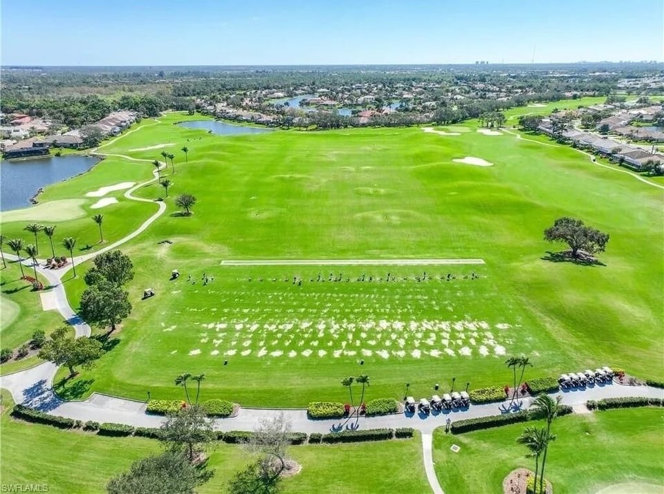 Driving range.