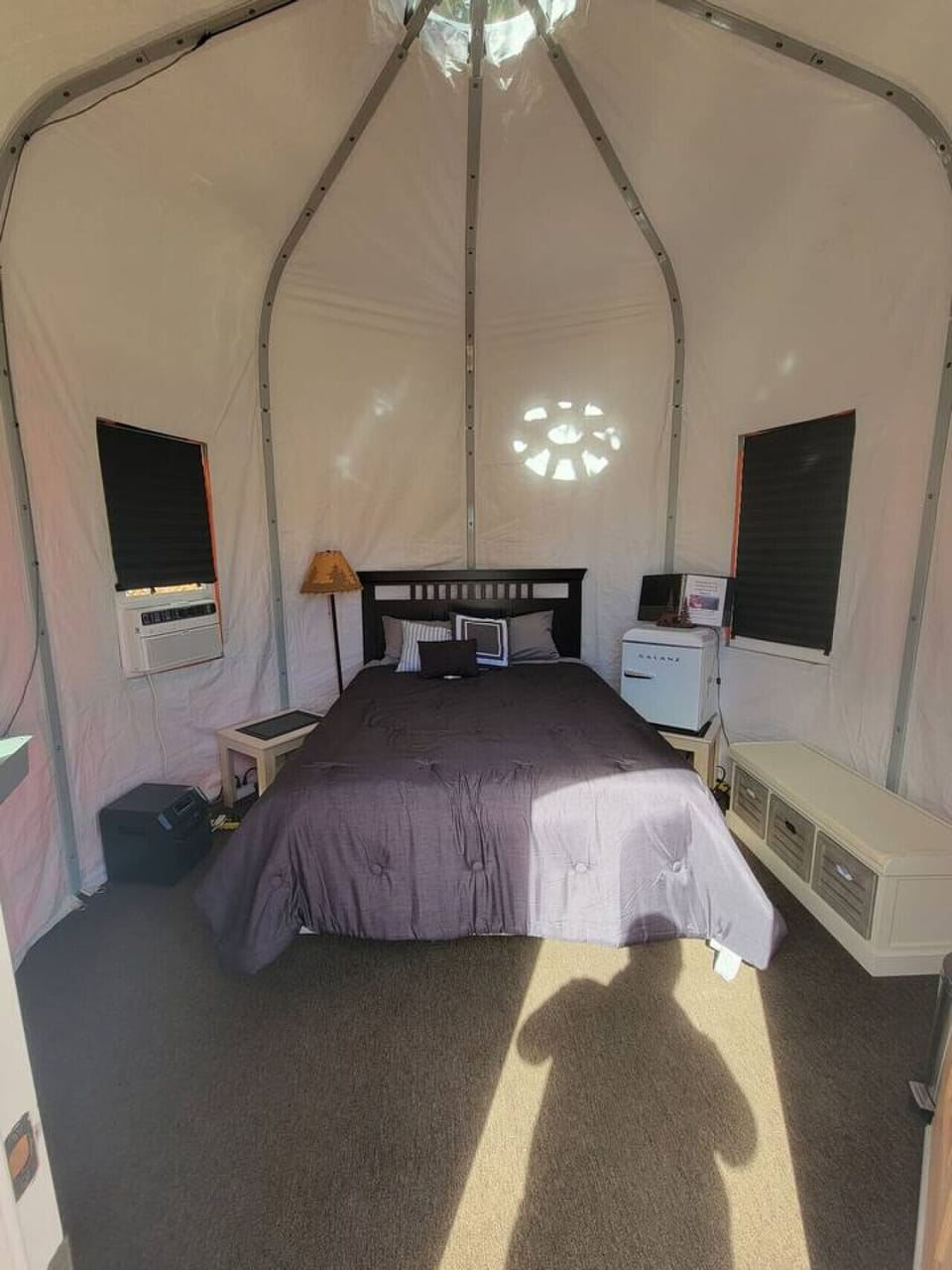 Tent 7 Yurt #1 Living Area
