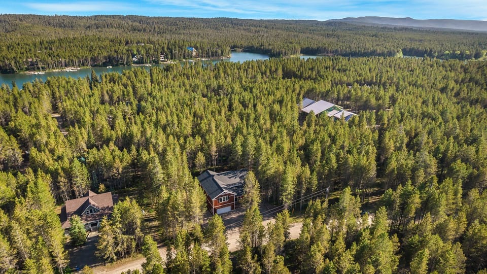 Uncle Chris' Cabin ~ located on Bill's Island surrounded by Island Park Reservoir