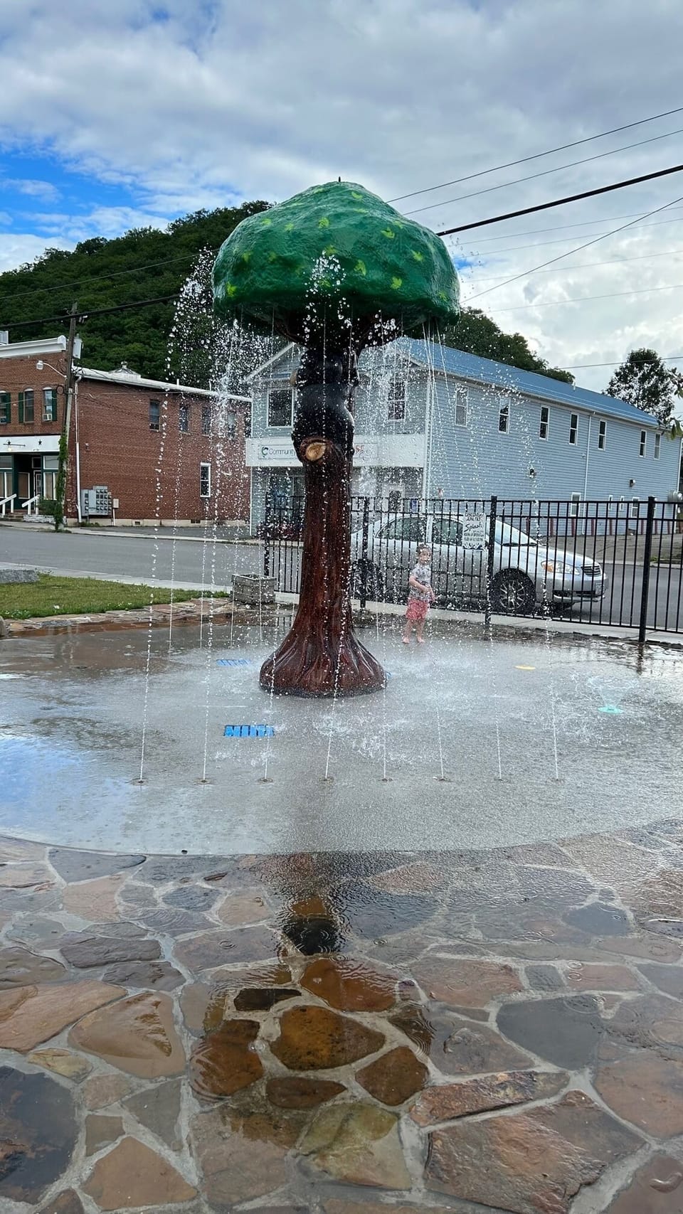 Stroll down to the discovery center to cool the summer days away 