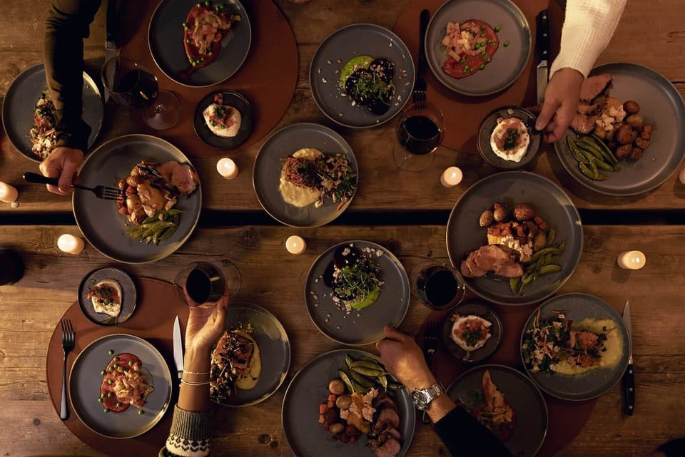 Forget reservations. Bespoke farm-to-table tasting menus delivered by a private chef.