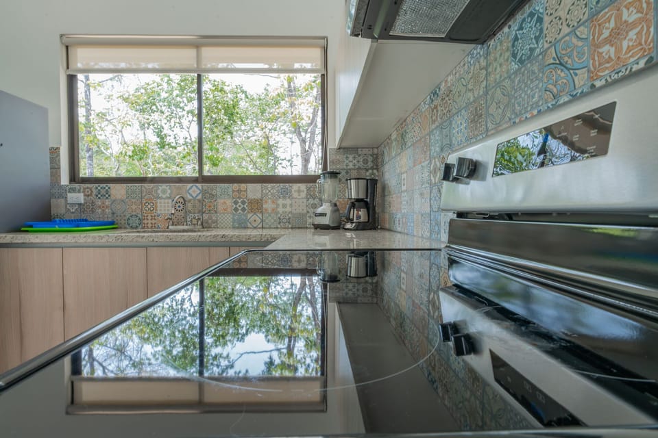 Close up on our kitchen.
