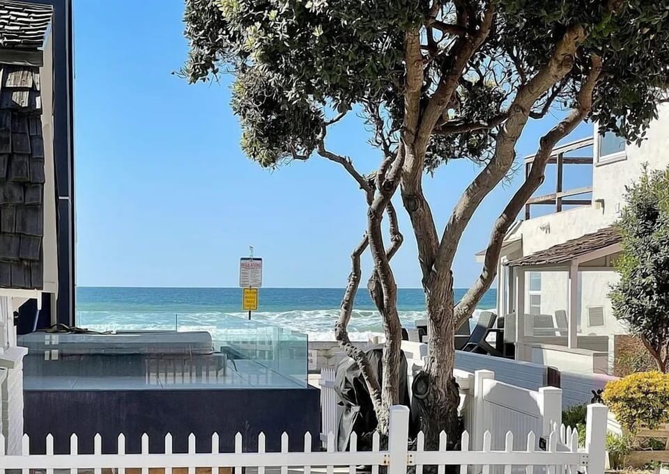 View of the ocean right from your front patio. 