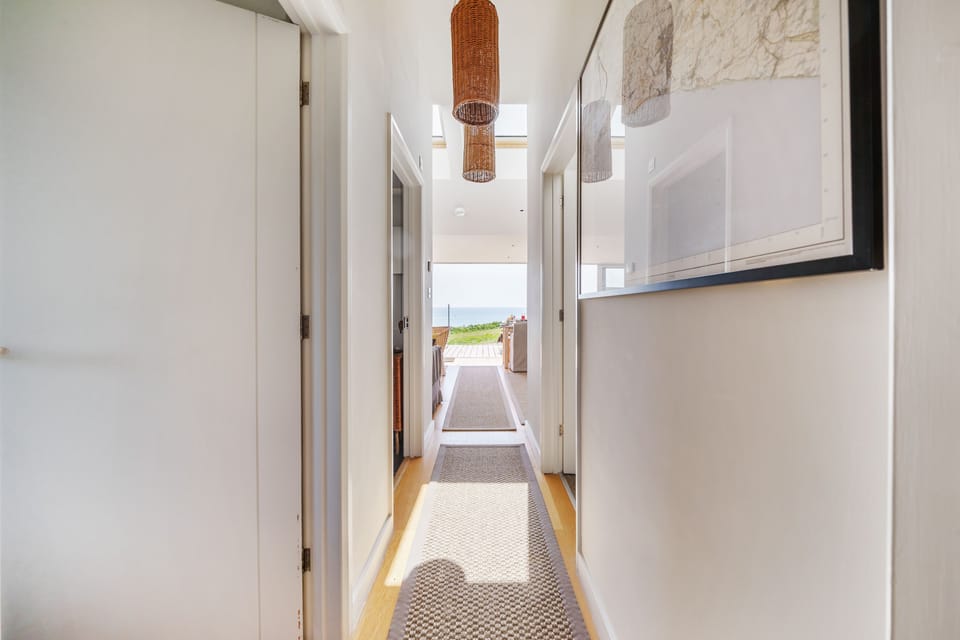 The Billy Shed, Eype: Bright contemporary features continue throughout the property