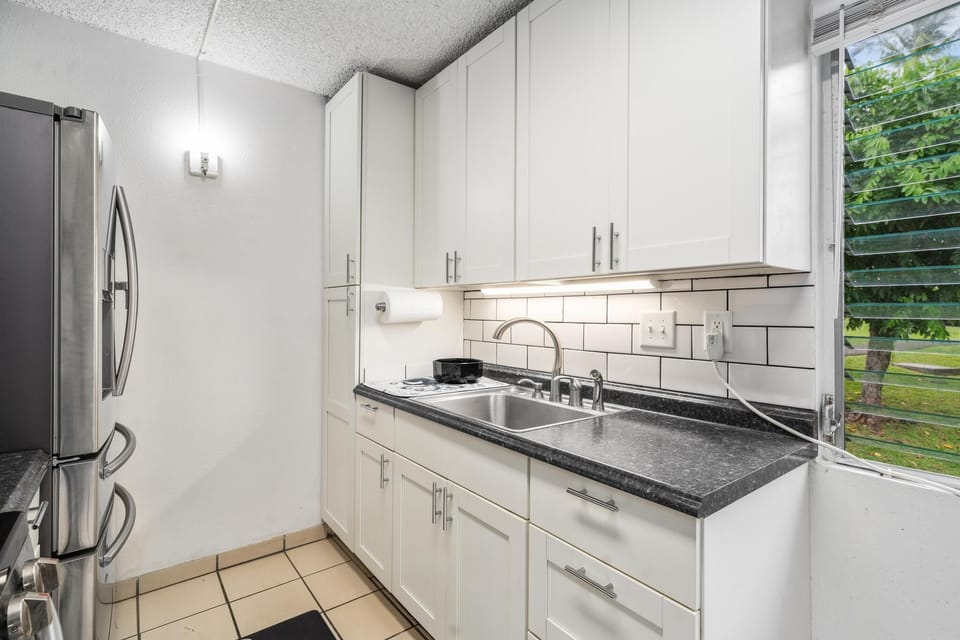 Small but efficient kitchen area