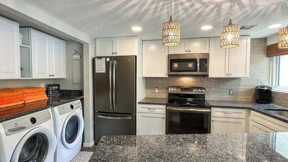 Kitchen with Laundry