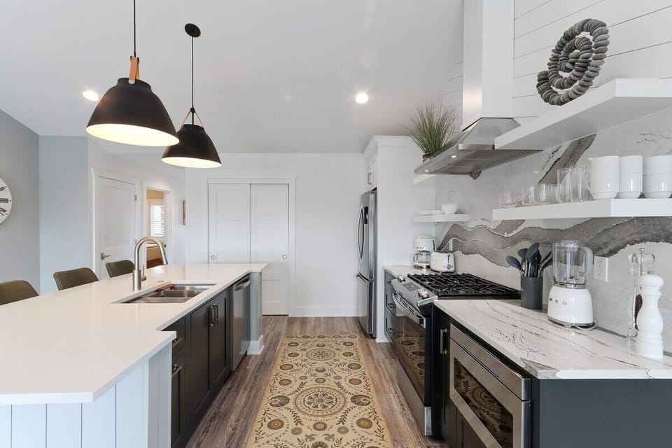 Renovated high-end kitchen