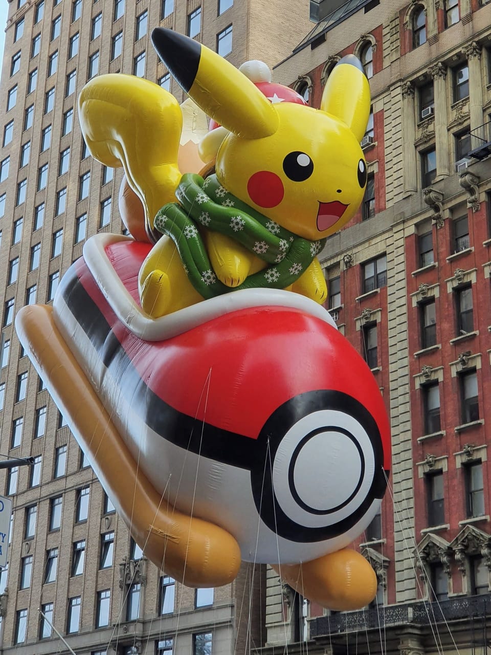 Half a block for Thanksgiving Parade