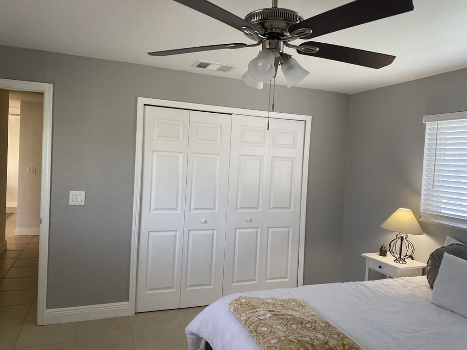 Guest Bedroom with full closet