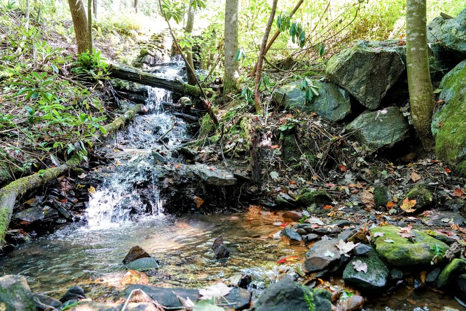 Waterfall lower view