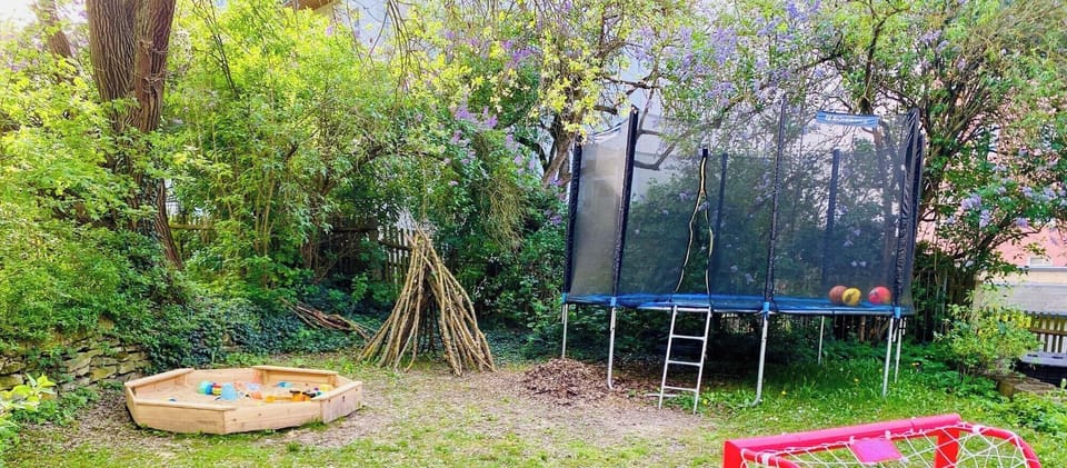 Kinds Play Area in our Garden