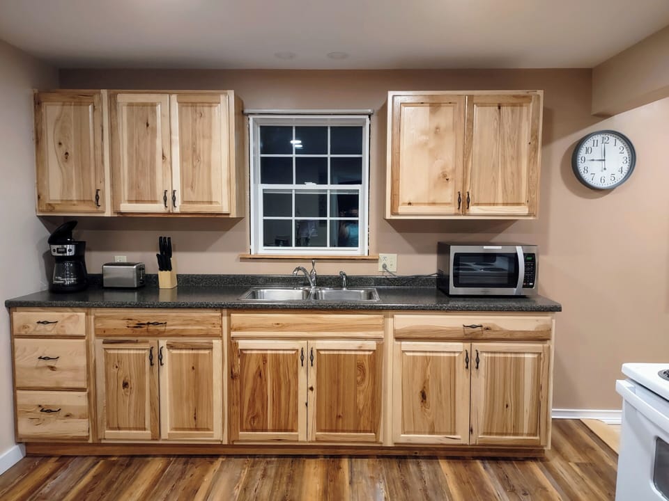 All new kitchen