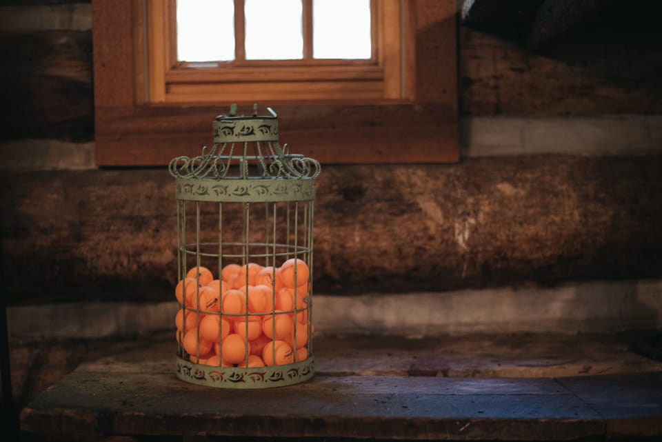 Ping Pong, Foosball, Dome Hockey + more in the game room