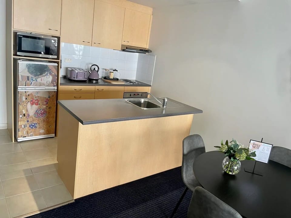 Our well equipped kitchen for the days you decide not to eat out.