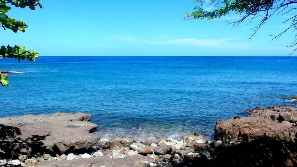 The beach closer to the residence