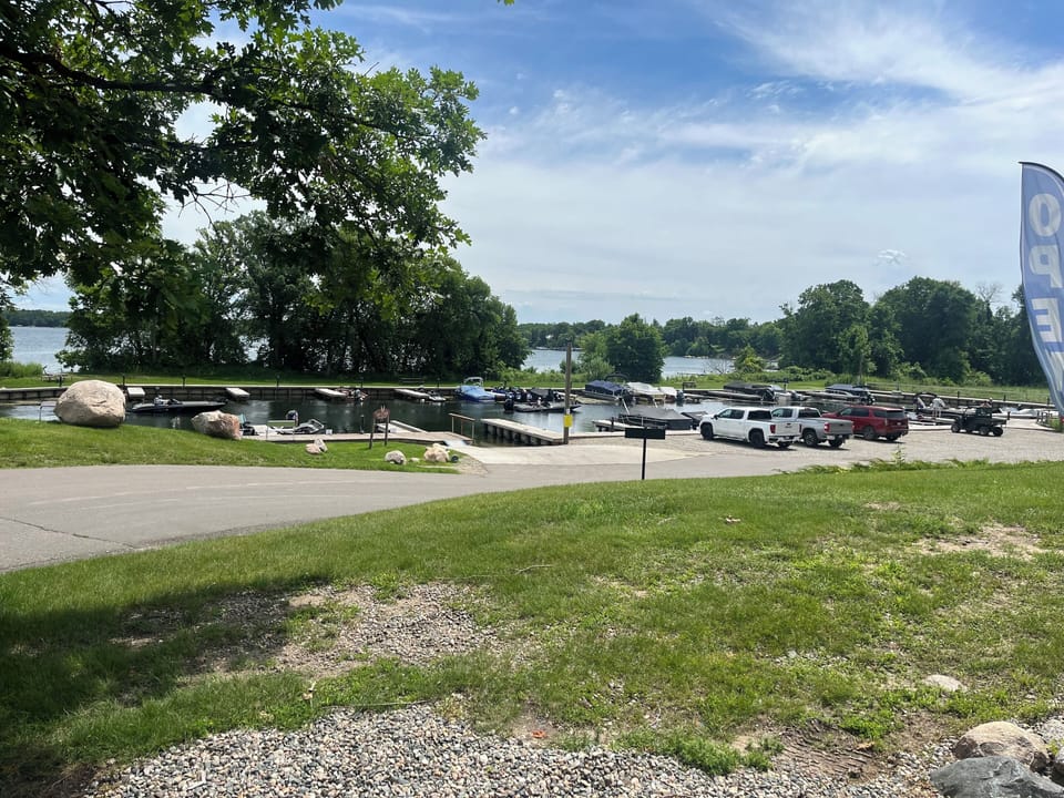 Trapper’s Landing harbor slip available on request.