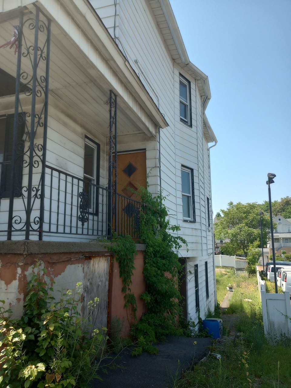 Exterior detail