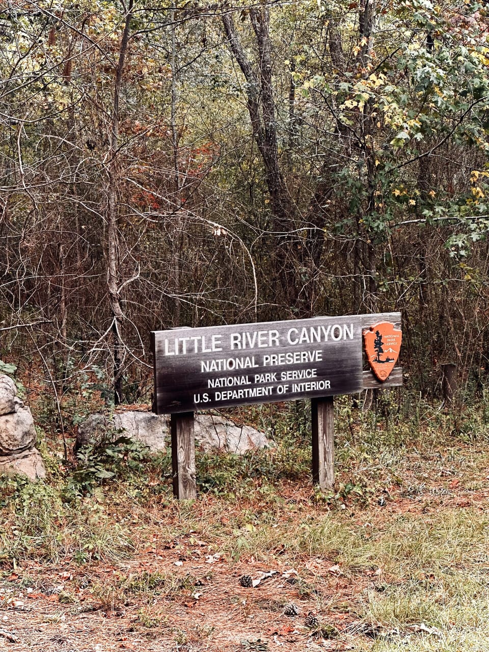 Little River Canyon park - just minutes away