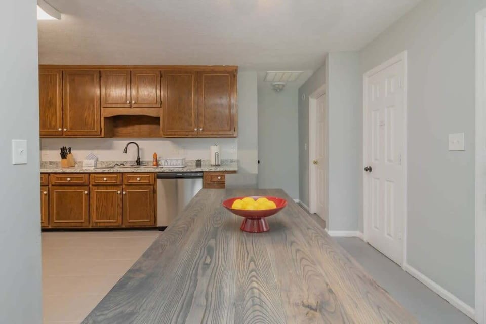 Large table for family meals