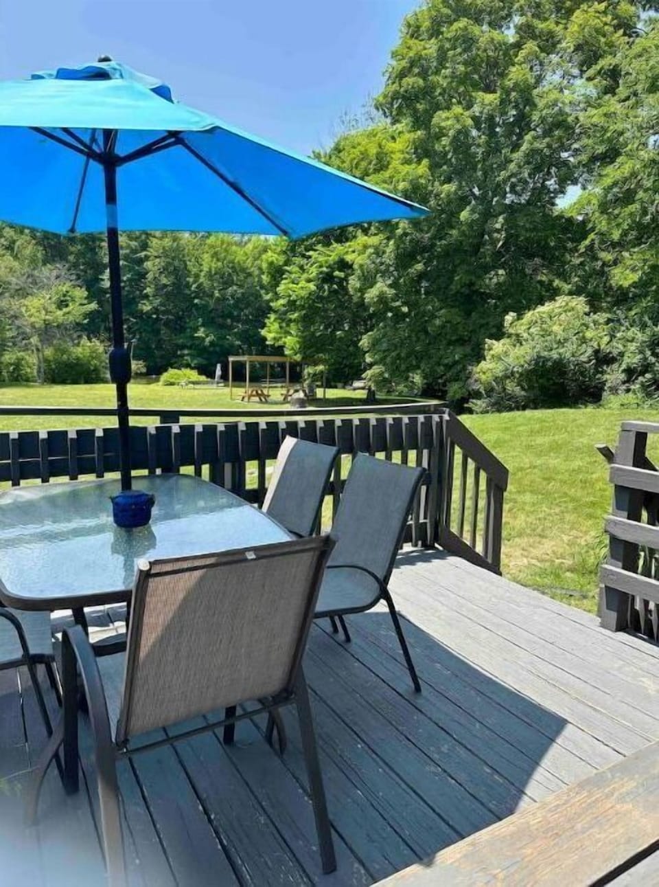 View from the balcony!