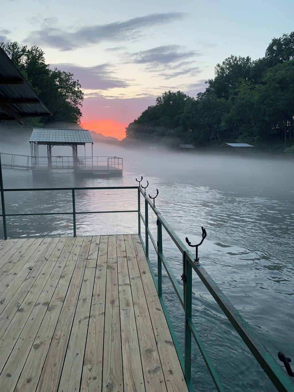 Evening on the dock