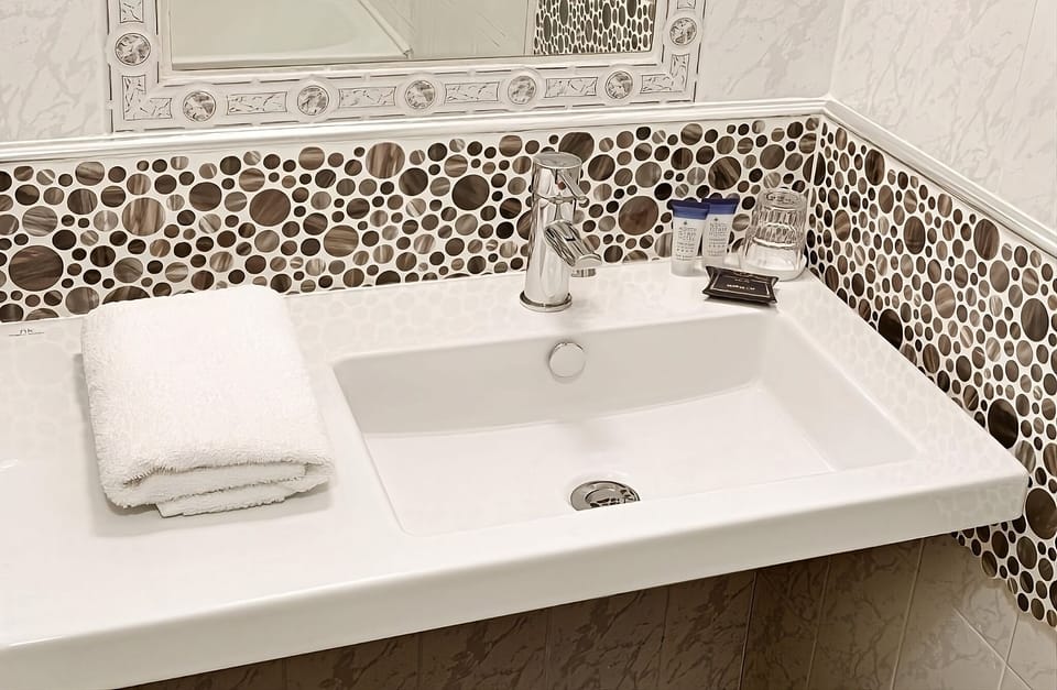 Bathroom with all the essentials needed