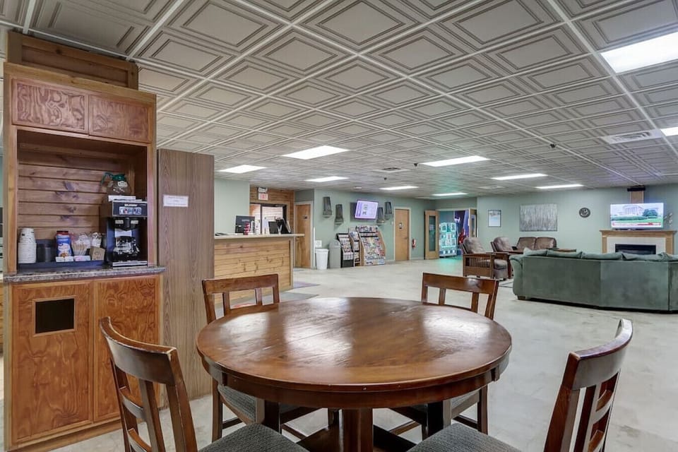 Coffee nook in clubhouse