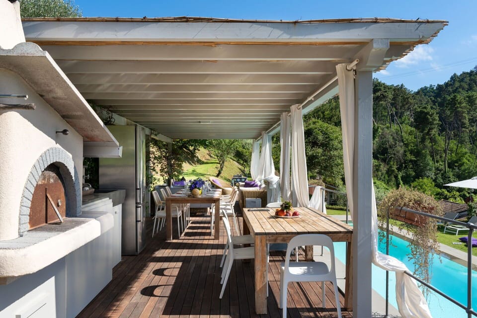 Autumn, Garden, Pool, Spring, Summer
