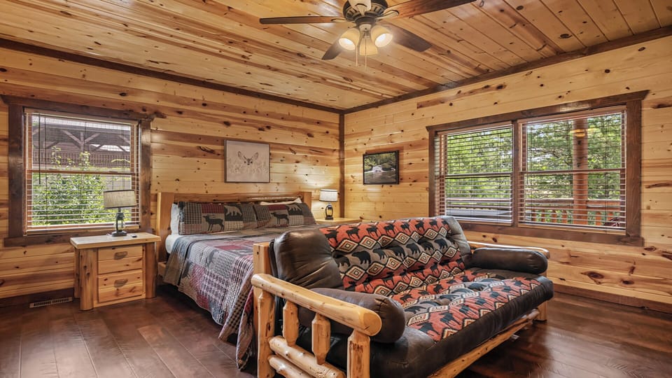 Rental Cabin's 4th Bedroom