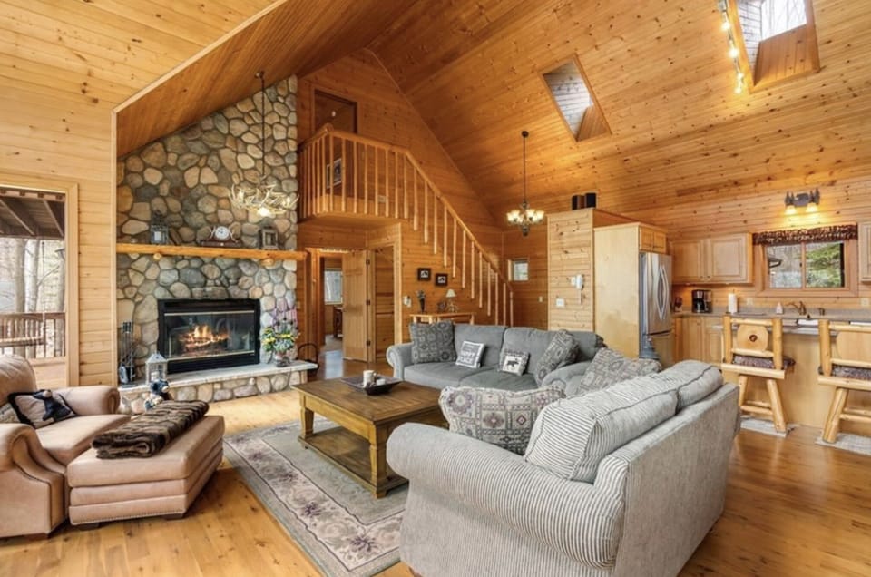 Cabin living room